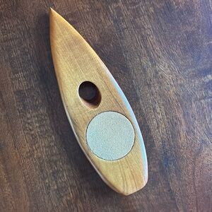 MCM Wooden Wine Bottle Holder